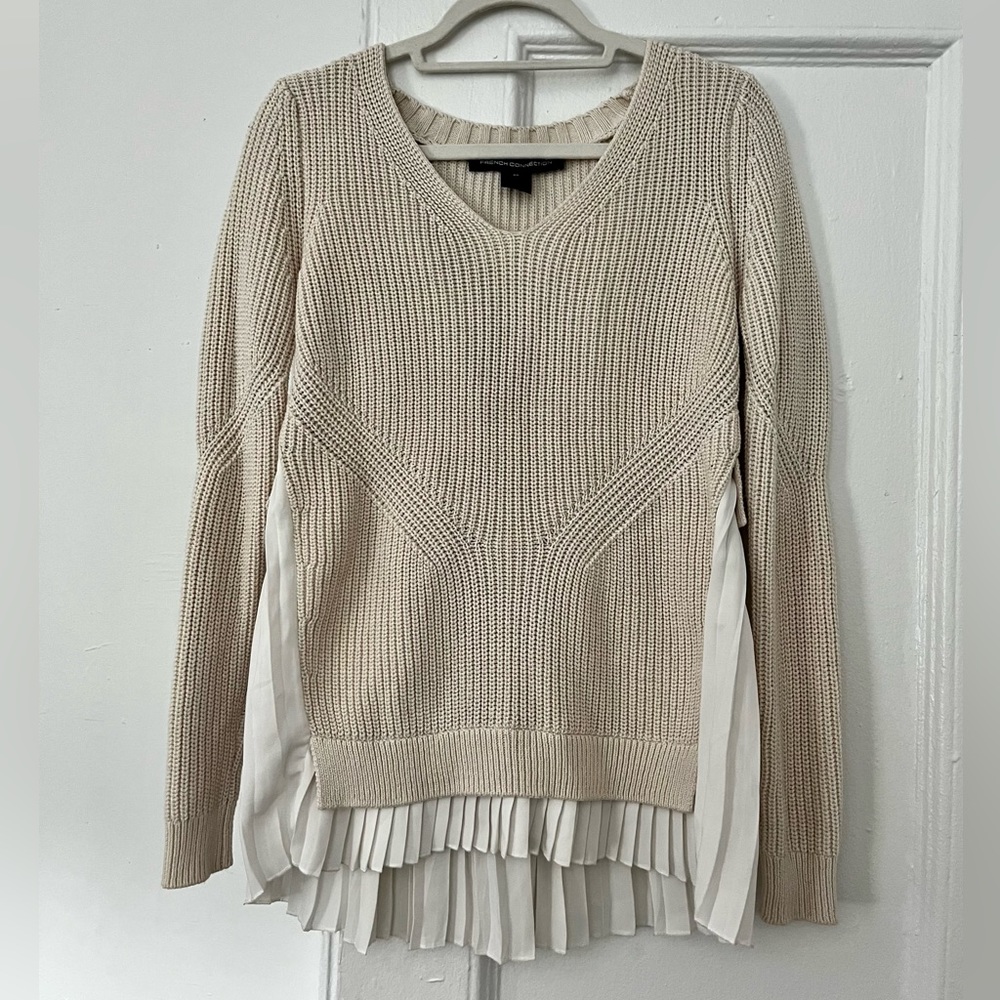 French Connection Cream Sweater